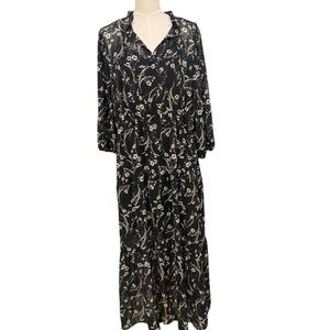 🌸Melrose & Market Women’s XL Maxi Dress | Boho Floral Chic classic Style